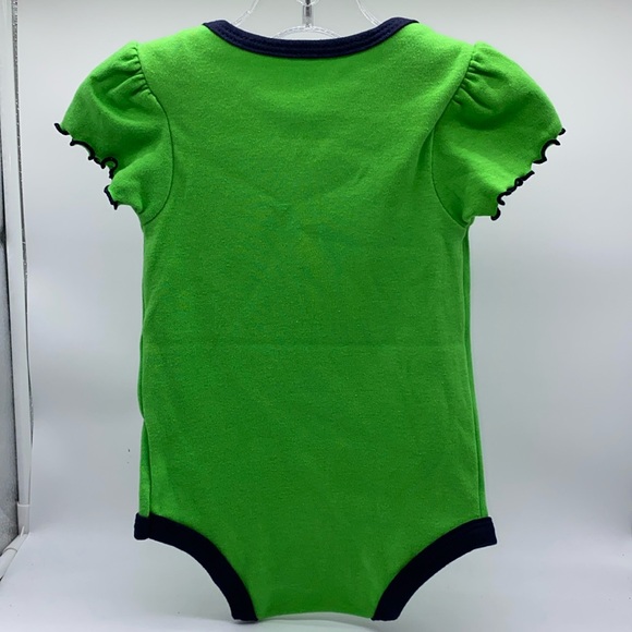 Seattle Seahawks NFL Football Team Infant Baby Girls Bodysuit Size 12 Months - Picture 4 of 7